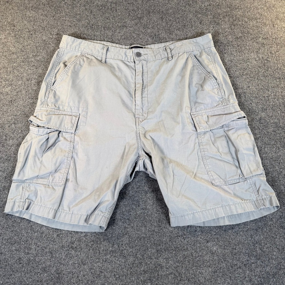 Levis Mens Gray Ripstop Cargo Shorts Size 40 23251-0052 Utility Outdoor #3901